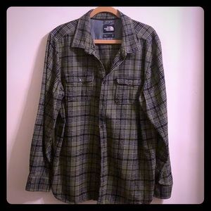 The north face flannel shirt